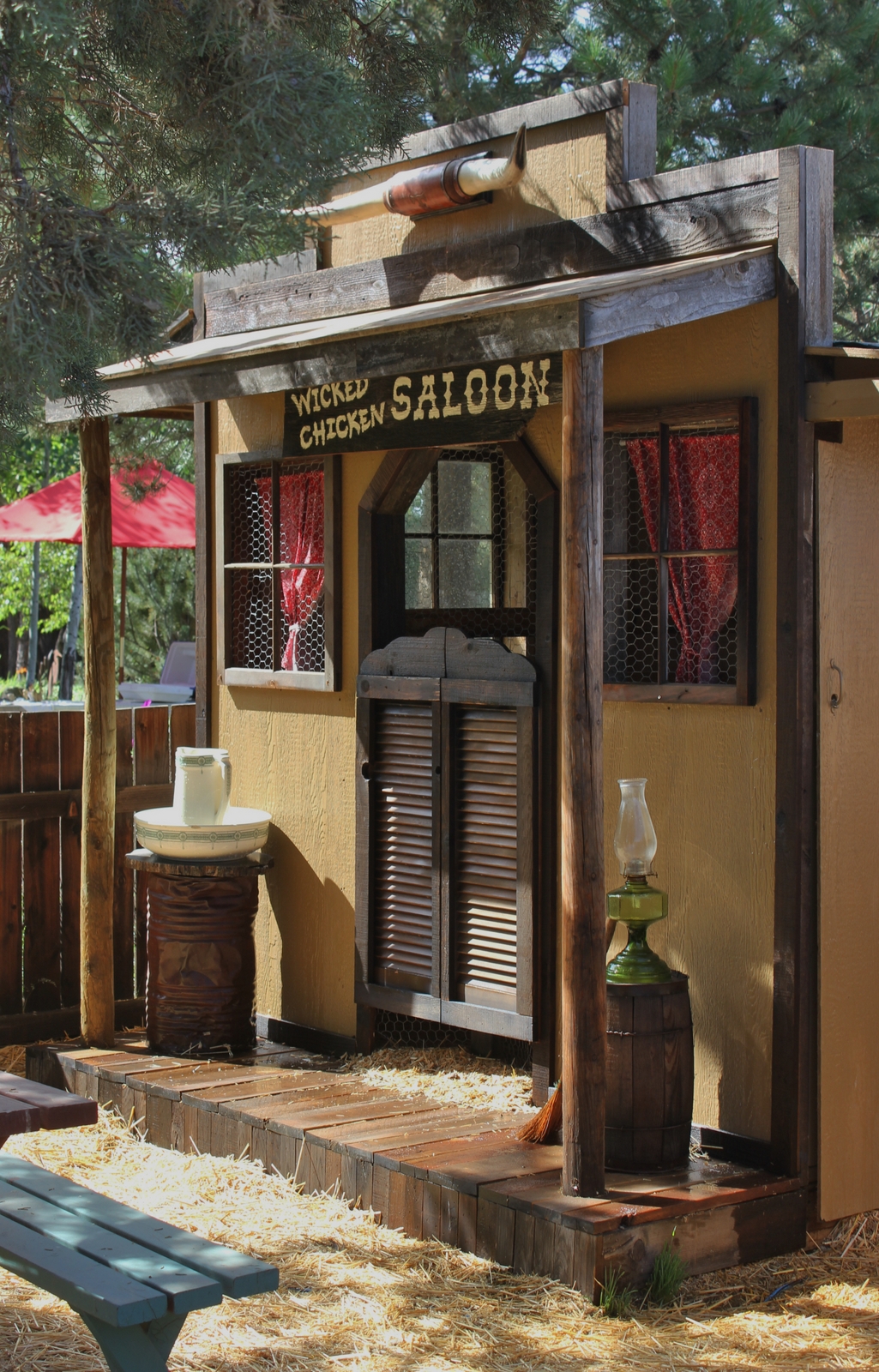 Cool Coops! - The Wicked Chicken Saloon, Mercantile and No Tell-Hotel