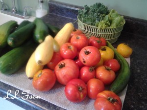 garden produce