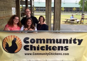 Some of the Community Chickens family was at the Mother Earth News Fair