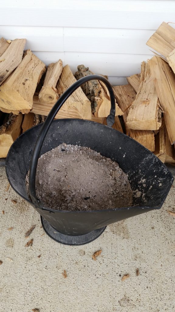 wood and wood ash