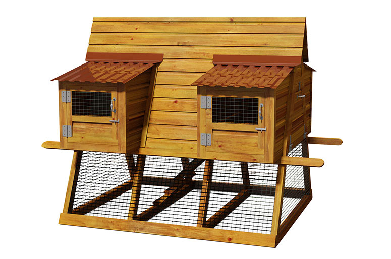 a-frame chicken coop