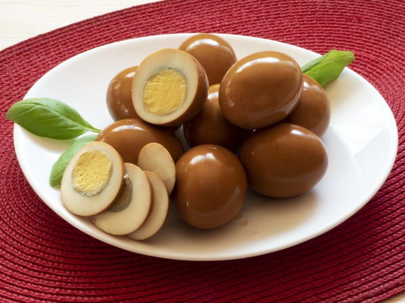 soy sauce eggs